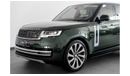 Land Rover Range Rover 2022 Range Rover P530 Autobiography / Al Tayer Warranty & Service Contract