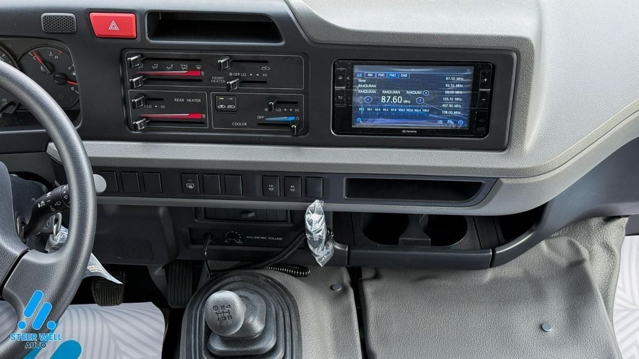 Toyota Coaster 2025 | 23-Seater | 4.0L Diesel | RWD | GCC Specs | Full Option White | BEST PRICE