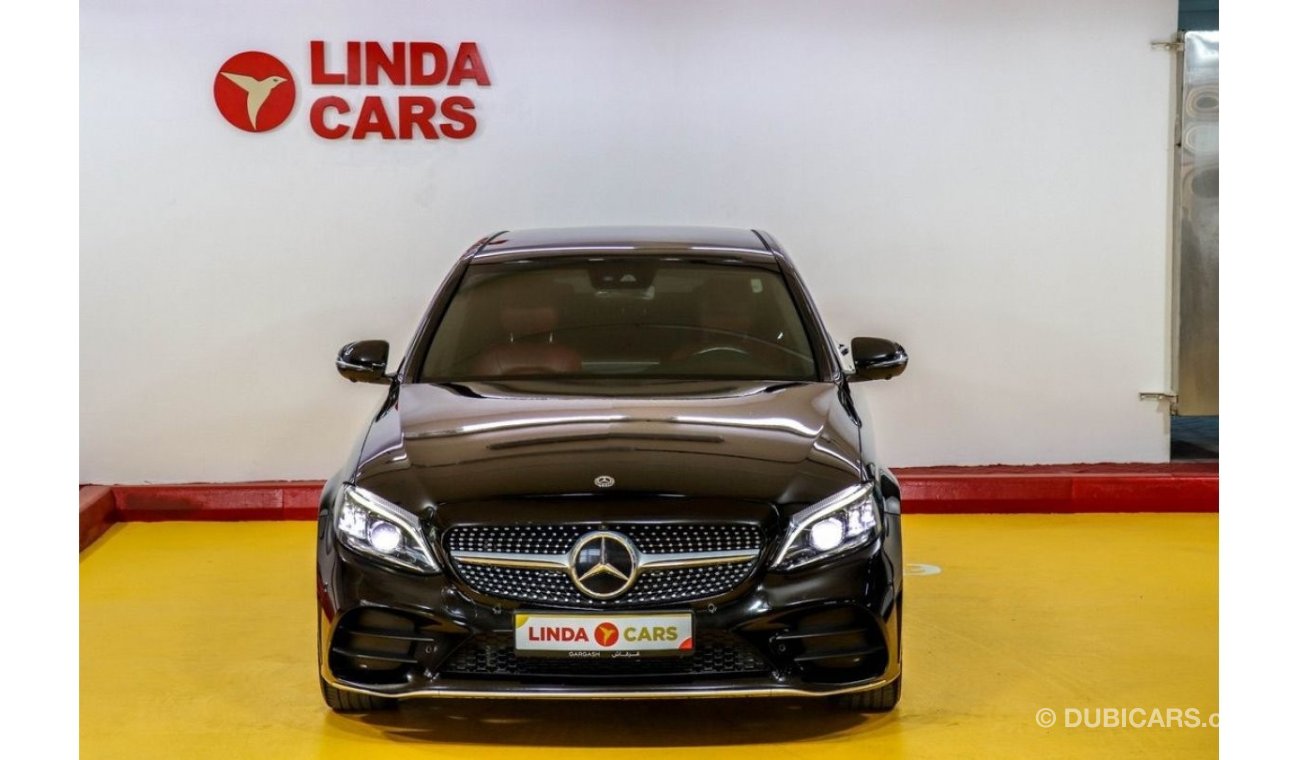 Mercedes-Benz C200 Mercedes-Benz C200 AMG 2019 GCC under Agency Warranty with Flexible Down-Payment.