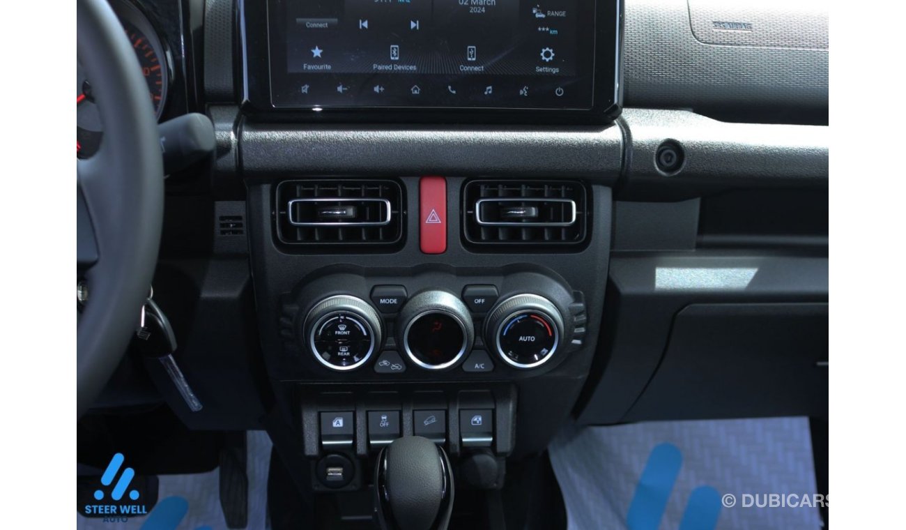 سوزوكي جيمني 2024 GLX 2024 |9 inch Display | Hill Decent Control | Headlamp Washers | Rear Camera | Parking Senso