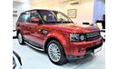 Land Rover Range Rover Sport STUNNING Land Rover RANGE ROVER SPORT HSE 2012 Model!! in Red Color! GCC Specs