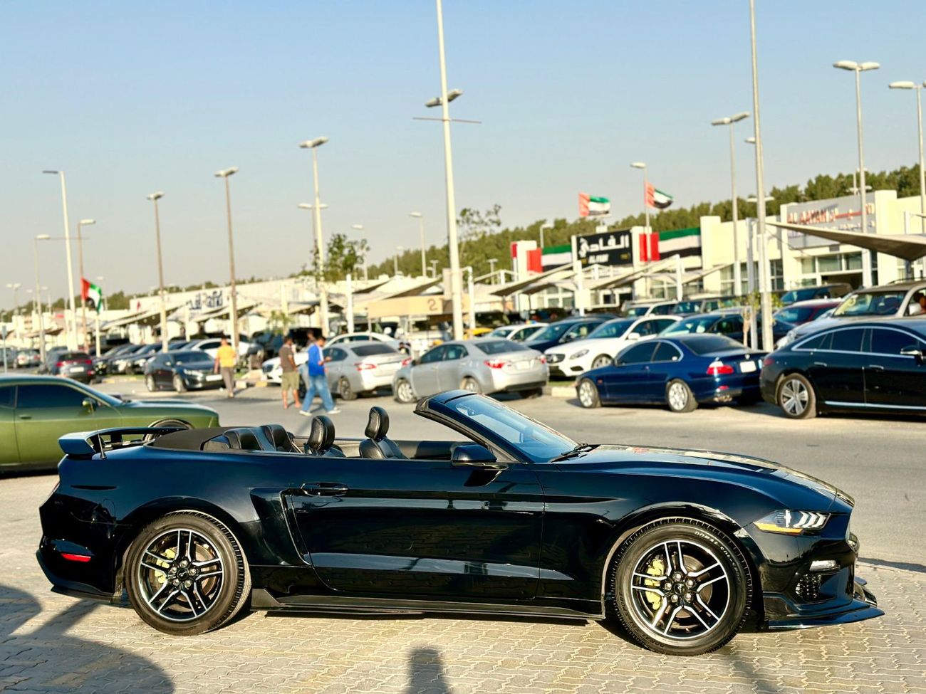 Ford Mustang Ecoboost Convertible | Monthly 1300/- | 0% DP | Fog Lights | # 19652