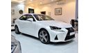 لكزس IS 350 EXCELLENT DEAL for our Lexus IS350 ( 2017 Model! ) in White Color! GCC Specs