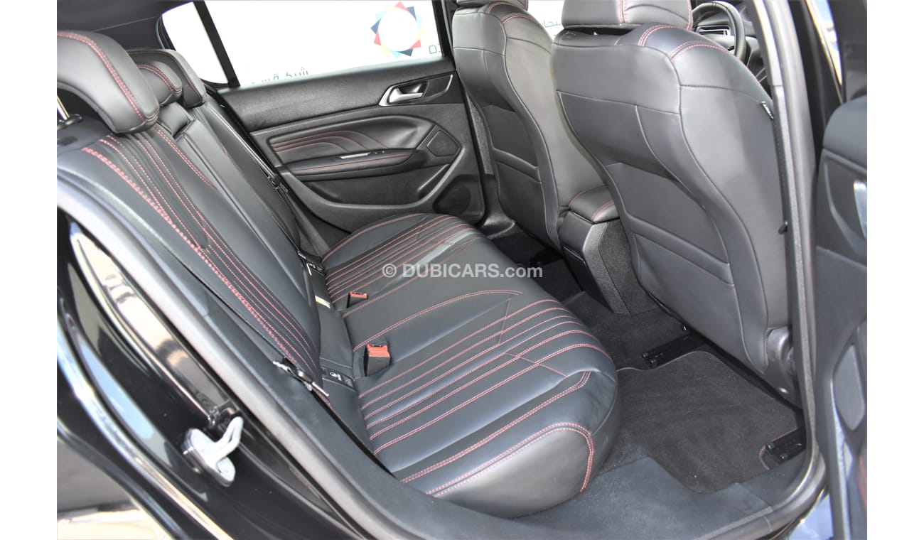 Peugeot 308 AED 1468 PM | 1.6L GT LINE 2020 GCC AGENCY WARRANTY UP TO 2025 OR 100000KM
