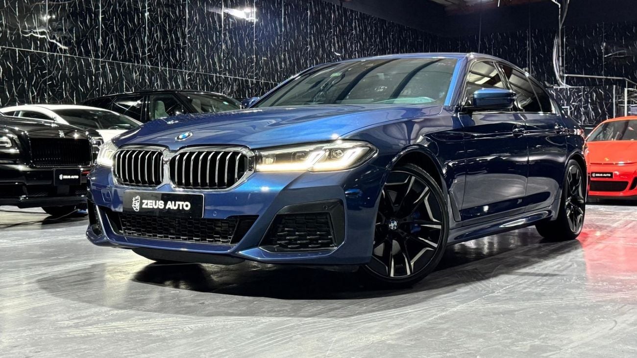 BMW 530i M Sport 2.0L 2022 BMW 530i M-Sport, 2027 BMW Warranty + Service Pack, Excellent Condition, GCC