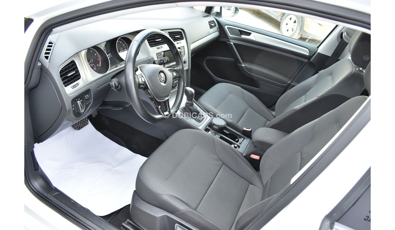 Volkswagen Golf 1.2L TSI 2015 GCC SPECS WITH DEALER WARRANTY