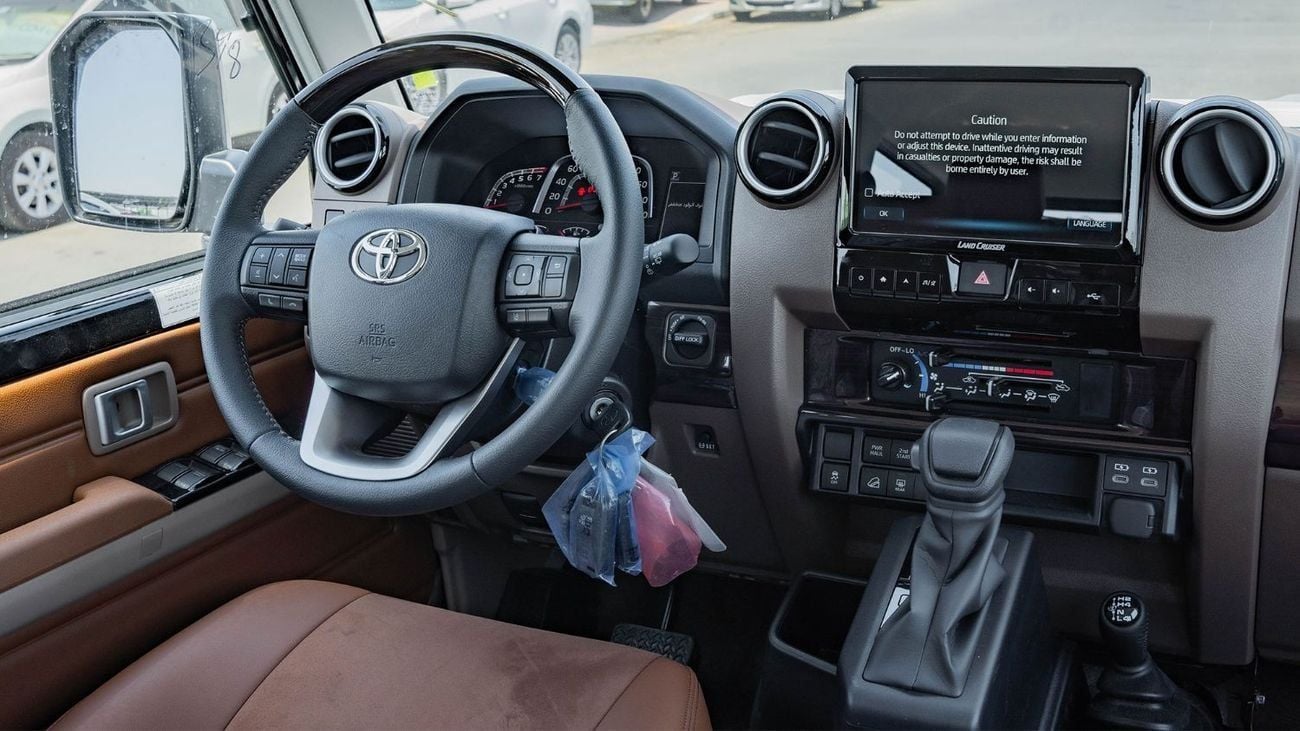 Toyota Land Cruiser 70 2025 Toyota Land Cruiser LC 76 4.0L AT Petrol (Black)