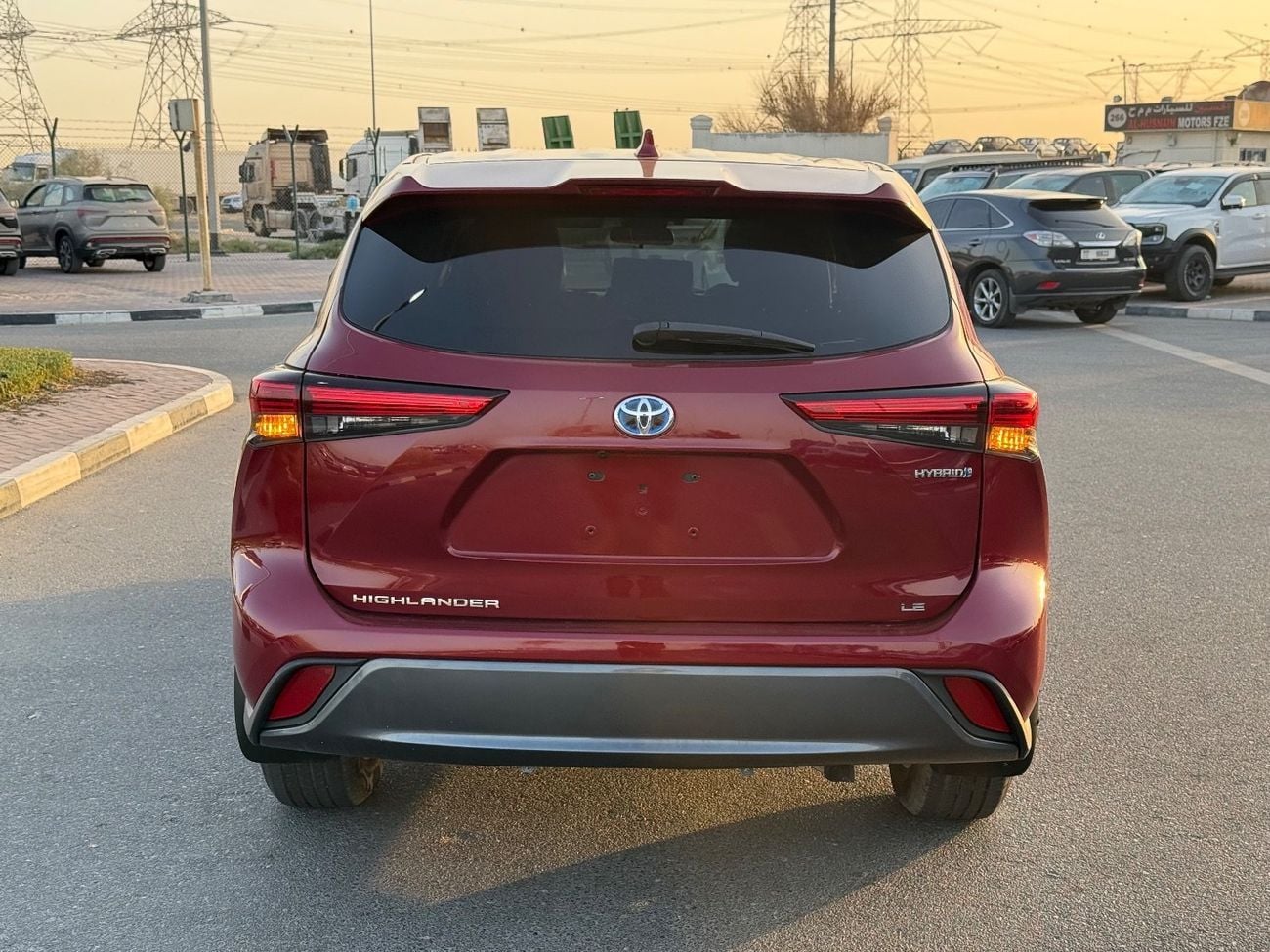 Toyota Highlander LE 2.5L 2021 TOYOTA HIGHALNDER LE HYBRID IMPORTED FROM USA