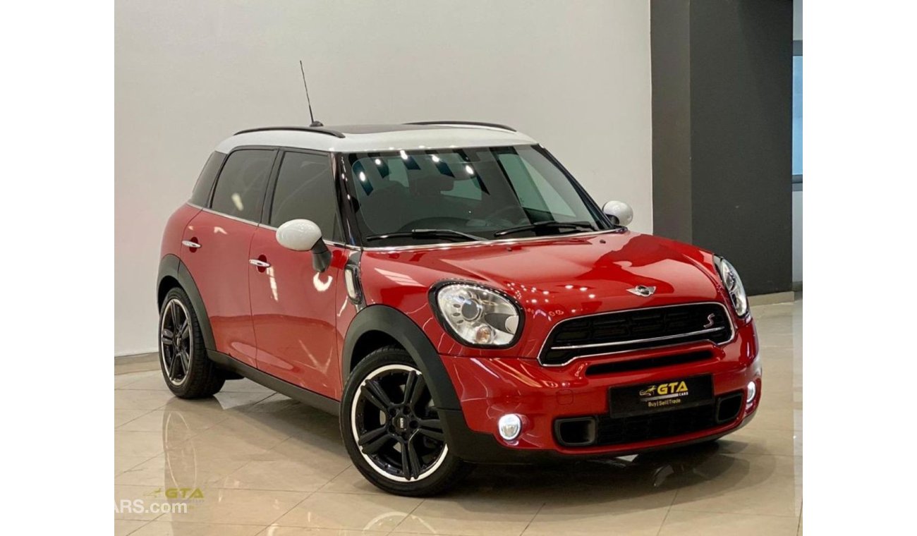 ميني كوبر كونتري مان 2016 Mini Countryman Cooper S, Warranty, Service History, GCC, Low Kms