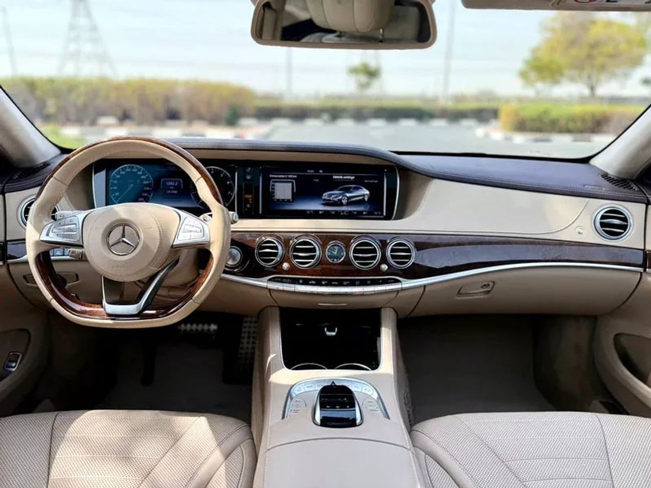 مرسيدس بنز S 500 Std 4.7L MERCEDES BENZ S500 | GCC SPECS | KMS:210,000 | YEAR: 2014