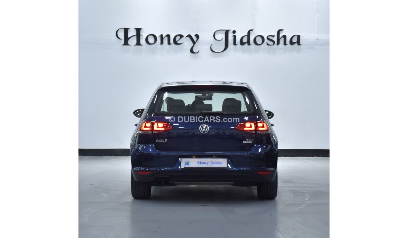 Volkswagen Golf EXCELLENT DEAL for our Volkswagen Golf TSi ( 2016 Model ) in Blue Color GCC Specs