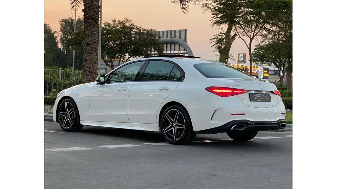 Mercedes-Benz C 200 MERCEDES C200 2024 AMG PACKAGE - 5 YEARS WARRANTY AND SERVICE CONTRACT FROM GARGASH