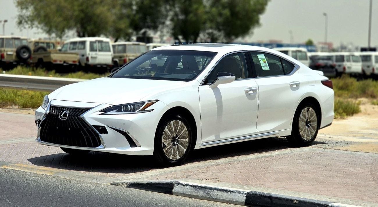 Lexus ES350 LEXUS ES350 - PRIME - 3.5L - 2025 MODEL - WHITE INSIDE TAN 