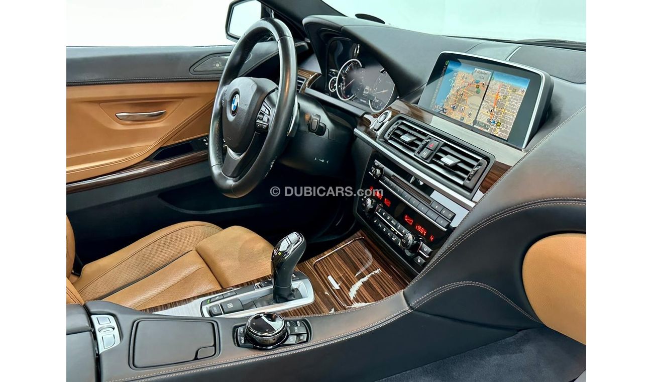 BMW 640i Std 2016 BMW 640i Gran Coupe, Warranty, Full BMW Service History, Fully Loaded, GCC