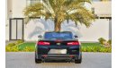 Chevrolet Camaro LT Agency Warranty Till 2024 - AED 1,743 PM - 0% DP