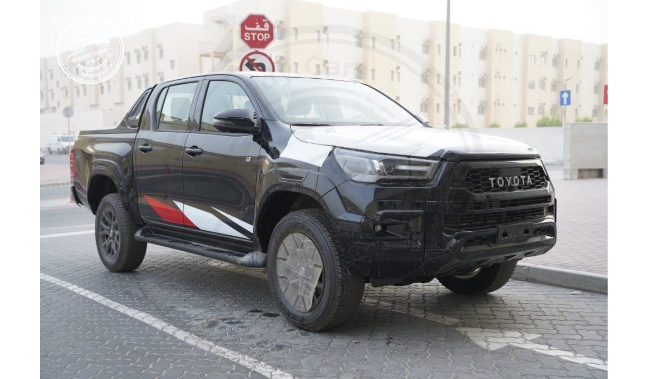 تويوتا هيلوكس TOYOTA HILUX GR SPORT 2.8L 4WD PICK-UP A/T DIESEL MODEL 2023 GCC SPECS