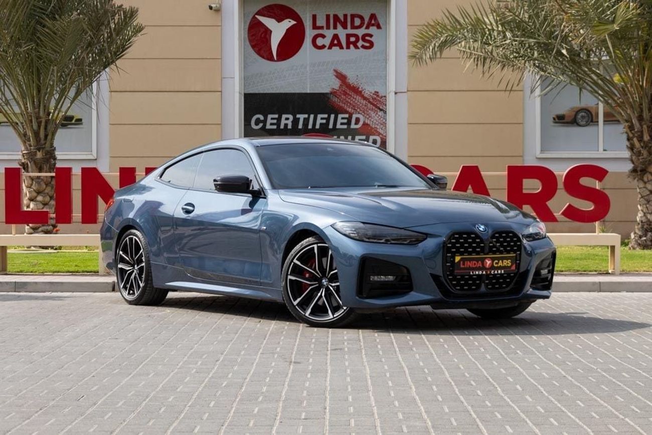 BMW 430i M Sport 2.0L BMW 430i M-Sport 2022 GCC under Agency Warranty and Service Contract with Flexible Down