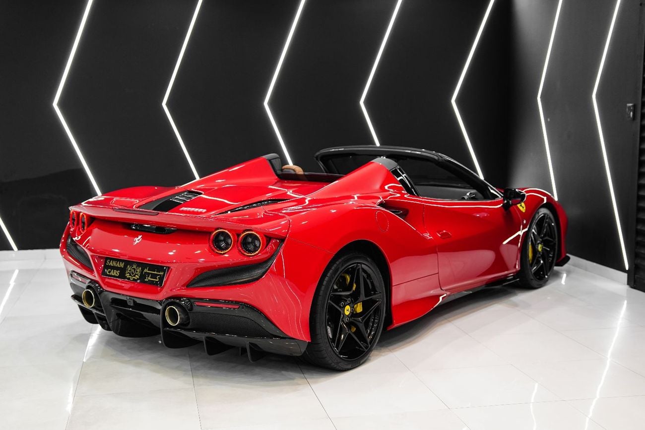 Ferrari F8 Spider 3.9T V8 Passenger Display, Service Package Till 2028, GCC Spec!!