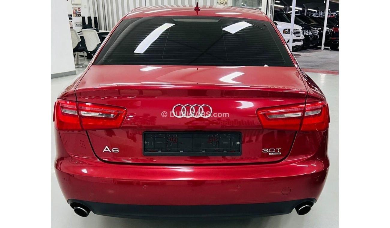 Audi A6 TFSI quattro S-Line TFSI quattro S-Line GCC .. 3,0T .. S line .. Perfect Condition .. V6 .