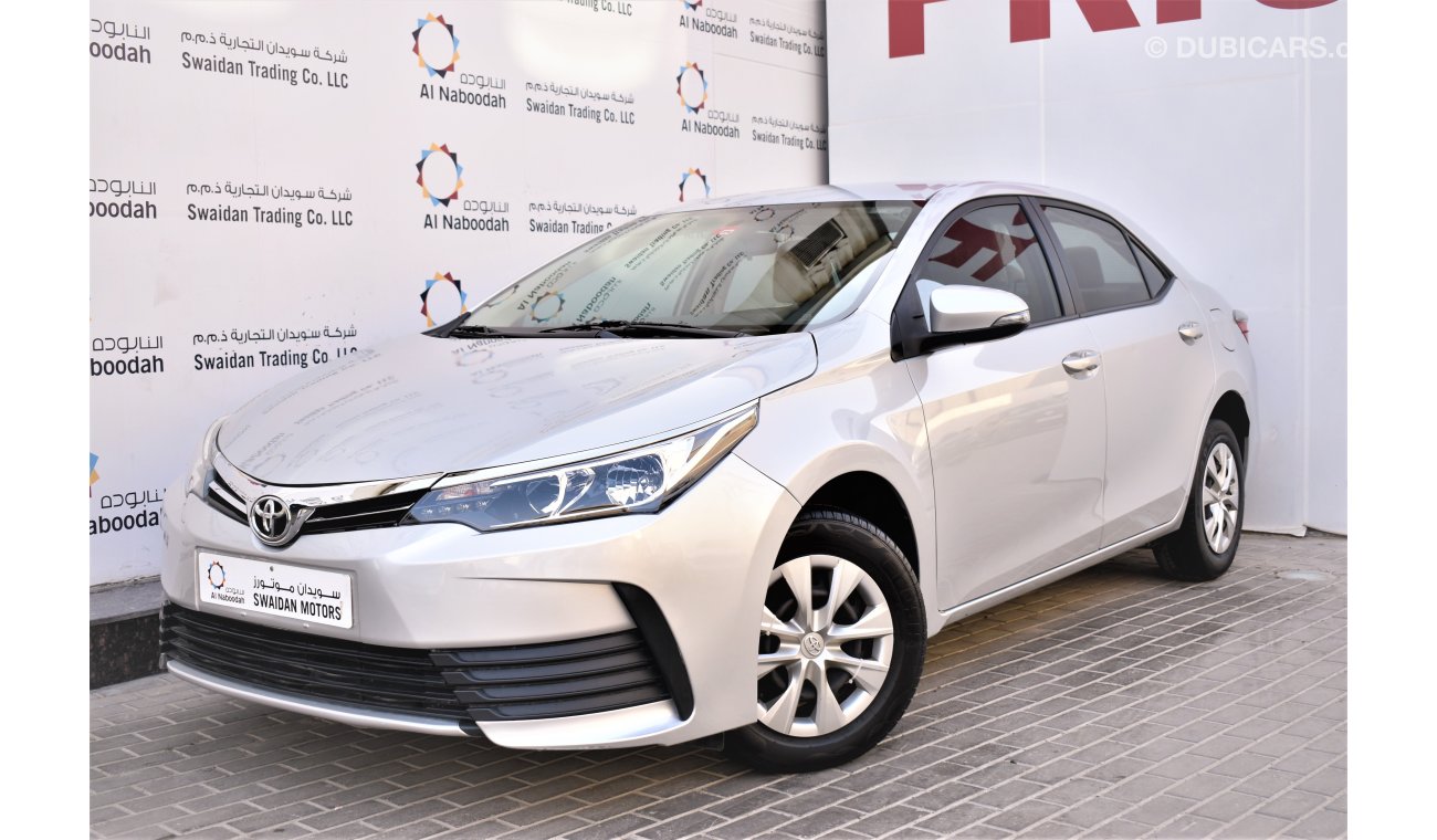 تويوتا كورولا 1.6L SE 2019 GCC SPECS DEALER WARRANTY