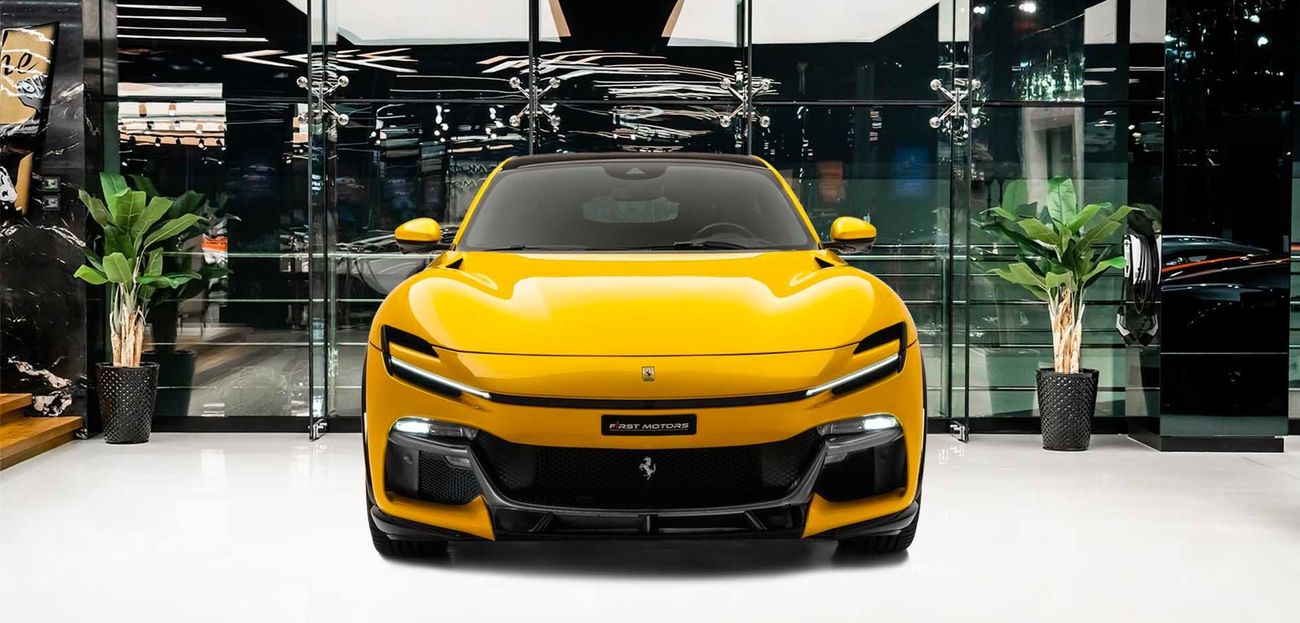 Ferrari Purosangue 6.5L V-12 Naturally Aspirated Engine