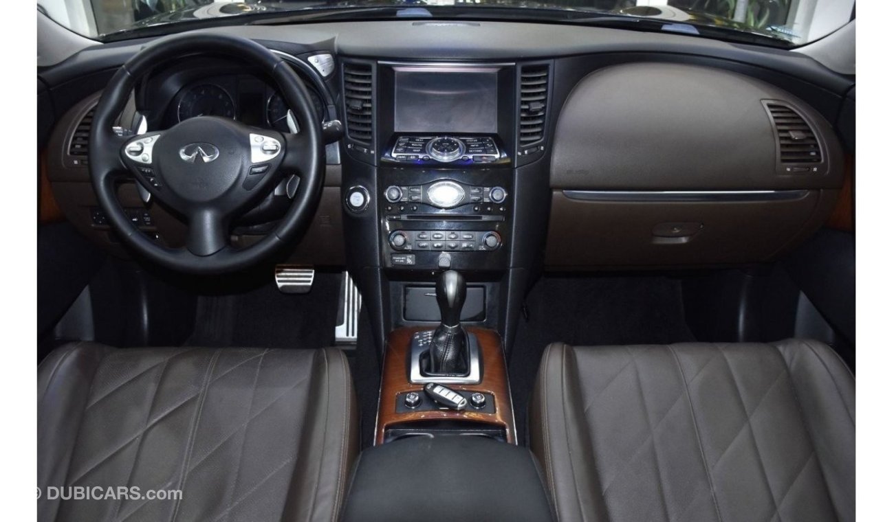 Infiniti QX70 EXCELLENT DEAL for our Infiniti QX70 ( 2014 Model ) in Black Color GCC Specs