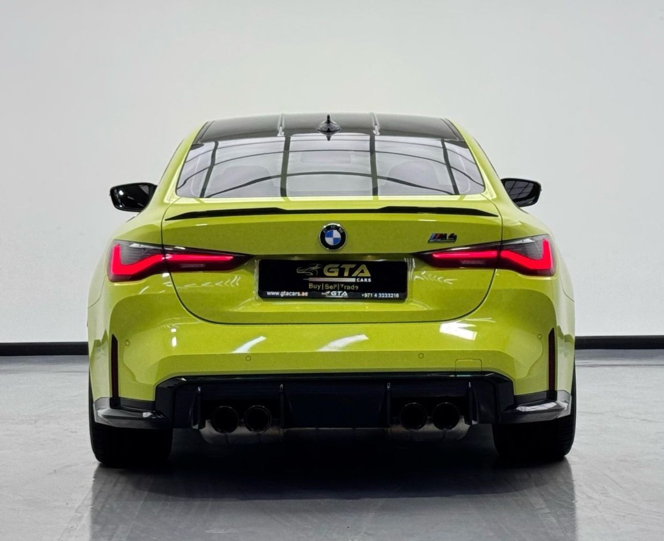 بي أم دبليو M4 Competition 3.0L 2021 BMW M4 Competition, Warranty, Carbon Fiber Package, Very Low Kms