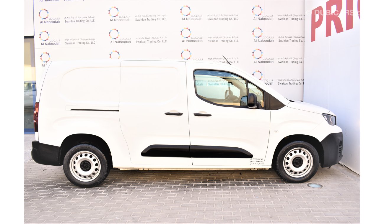 Peugeot Partner K9 1.6L MANUAL 2020 GCC SPECS AGENCY WARRANTY