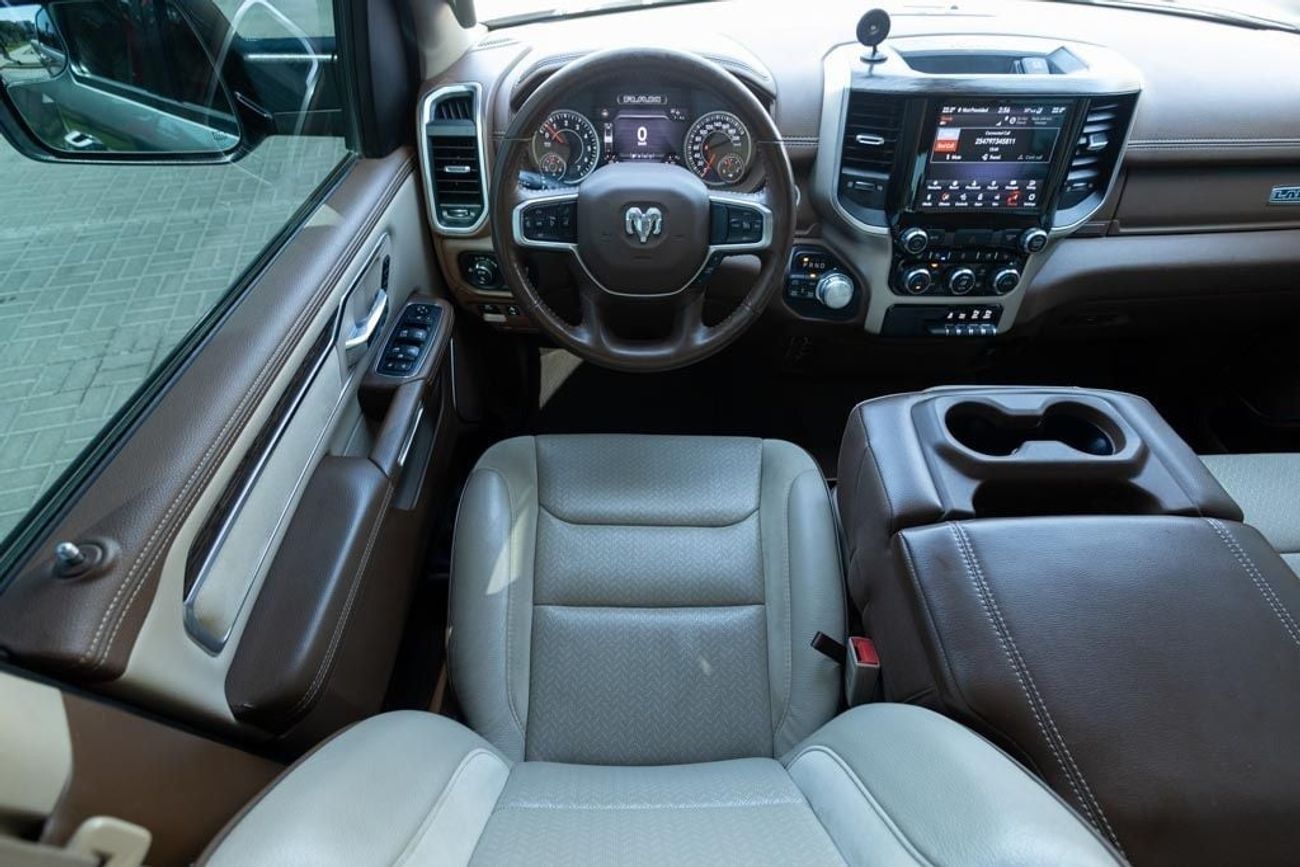 RAM 1500 Laramie 5.7L (5 Seater) RAM 1500 Laramie 2020 GCC under Agency Warranty with Flexible Down-Payment.