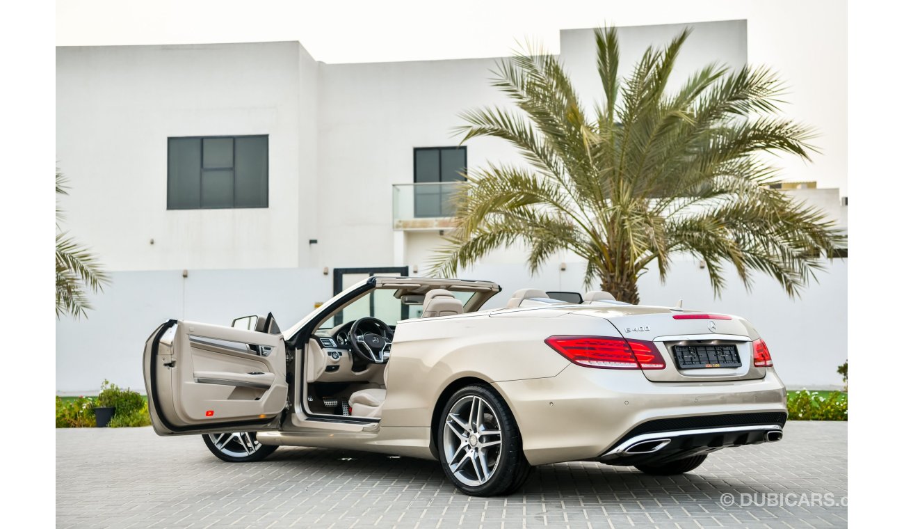 Mercedes-Benz E 400 Coupe Convertible - GCC - AED 2,624 Per Month - 0% DP