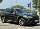 BMW X6 XDRIVE50i EXCLUSIVE Luxury BMW X6 2016 GCC Xdrive FULL OPTIONS ORIGINL PAINT FULL SERVICE HI
