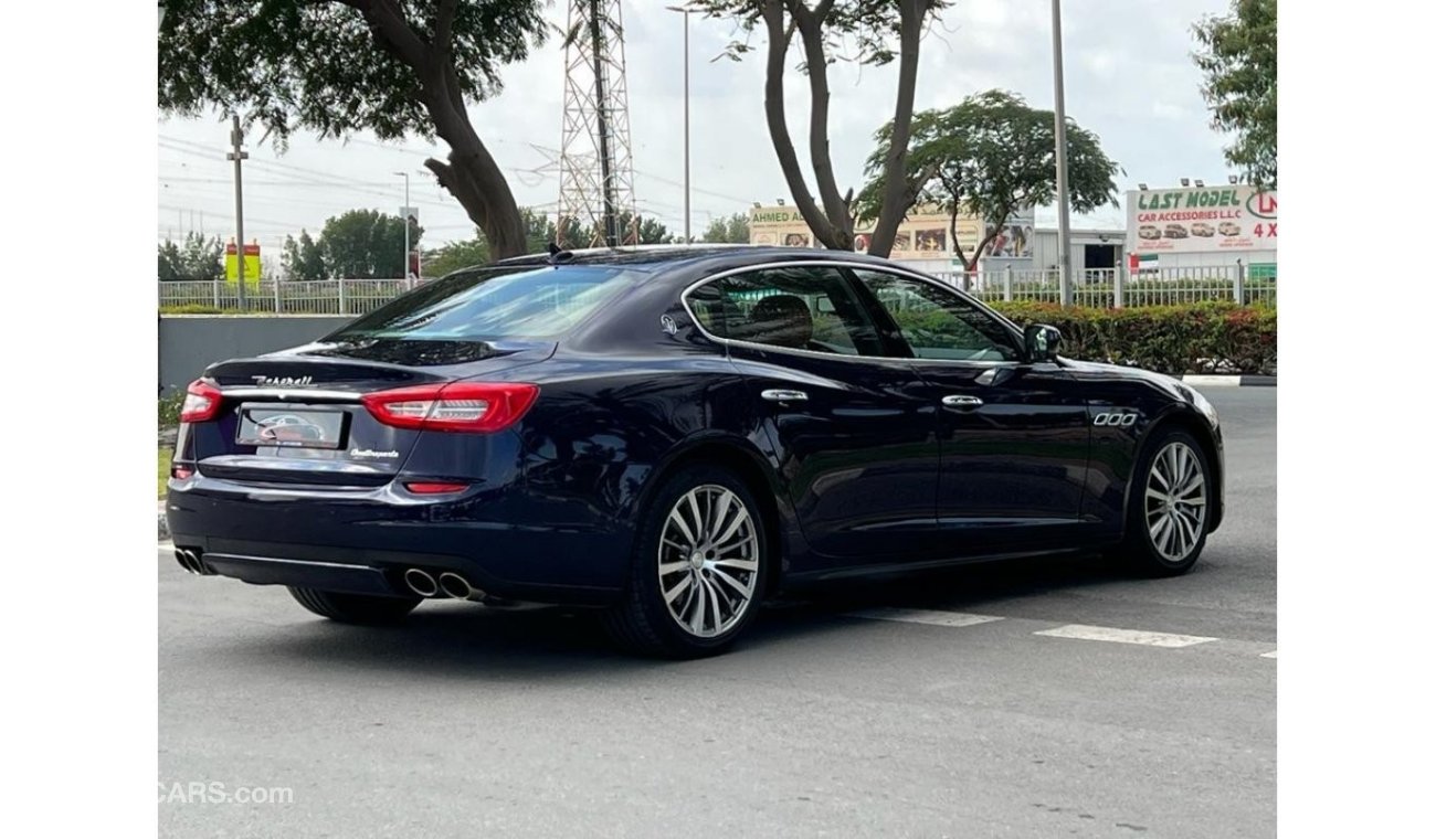 Maserati Quattroporte Std MASERATI QUATTROPORTE 2016 GCC FULL OPTION SERVICE HISTROY