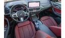 BMW X4 xDrive 30i M Sport 2.0L BMW X4 xDrive30i M-Sport 2023 GCC under Agency Warranty and Service Contract