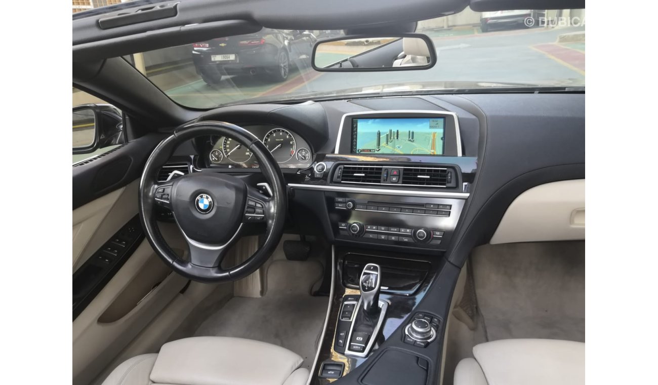 BMW 640i Convertible/ expat owner/ GCC Specs