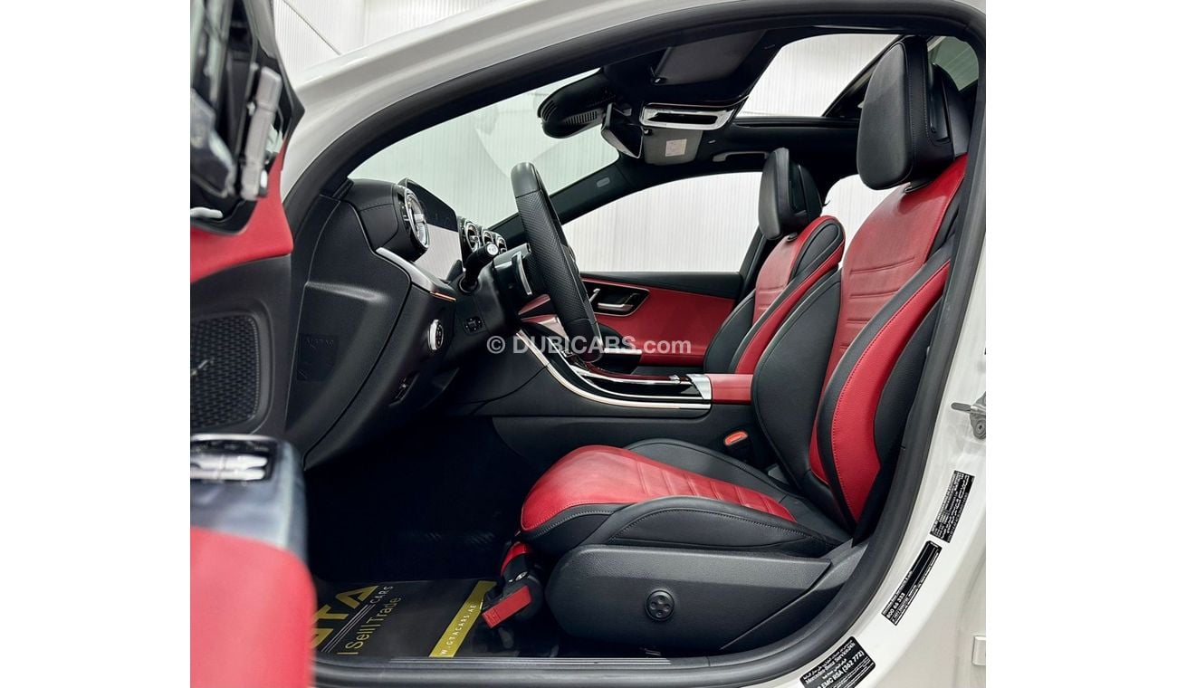 Mercedes-Benz C 200 2022 Mercedes Benz C200 AMG, May 2027 Mercedes Warranty & Service Pack, Full Options, Low Kms, GCC