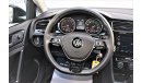Volkswagen Golf 1.4L SEL 2019 GCC SPECS AGENCY WARRANTY 2022 OR UNLIMITED KM