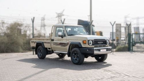 تويوتا لاند كروزر بيك آب 2026 Toyota LC79 2.8L MT Diesel (Beige-Brown)