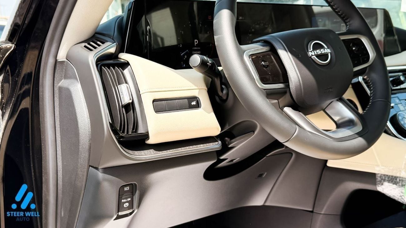 نيسان باترول 2026 LE T2 | 3.5L V6 Petrol | AWD | 9-Speed Automatic | 8 Seats | Full Safety