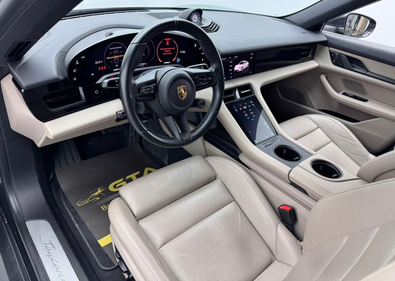 بورش تايكان 4S Cross Turismo 2021 Porsche Taycan 4S, 2026 Porsche Warranty, Porsche Service History, GCC