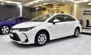 تويوتا كورولا EXCELLENT DEAL for our Toyota Corolla Hybrid ( 2020 Model ) in White Color GCC Specs