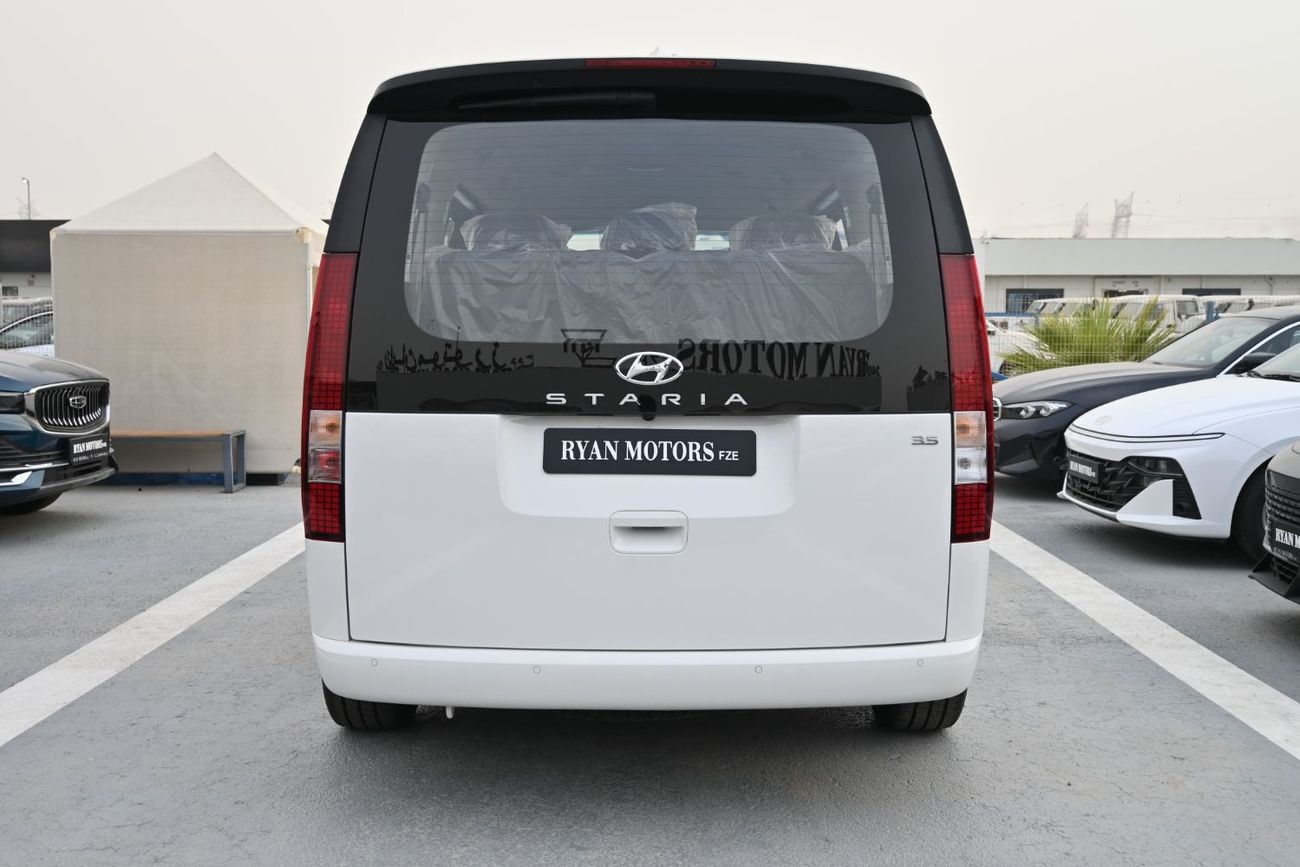 Hyundai Staria Hyundai Staria 3.5L Petrol, Van 9 Seats, Color White, Model 2024