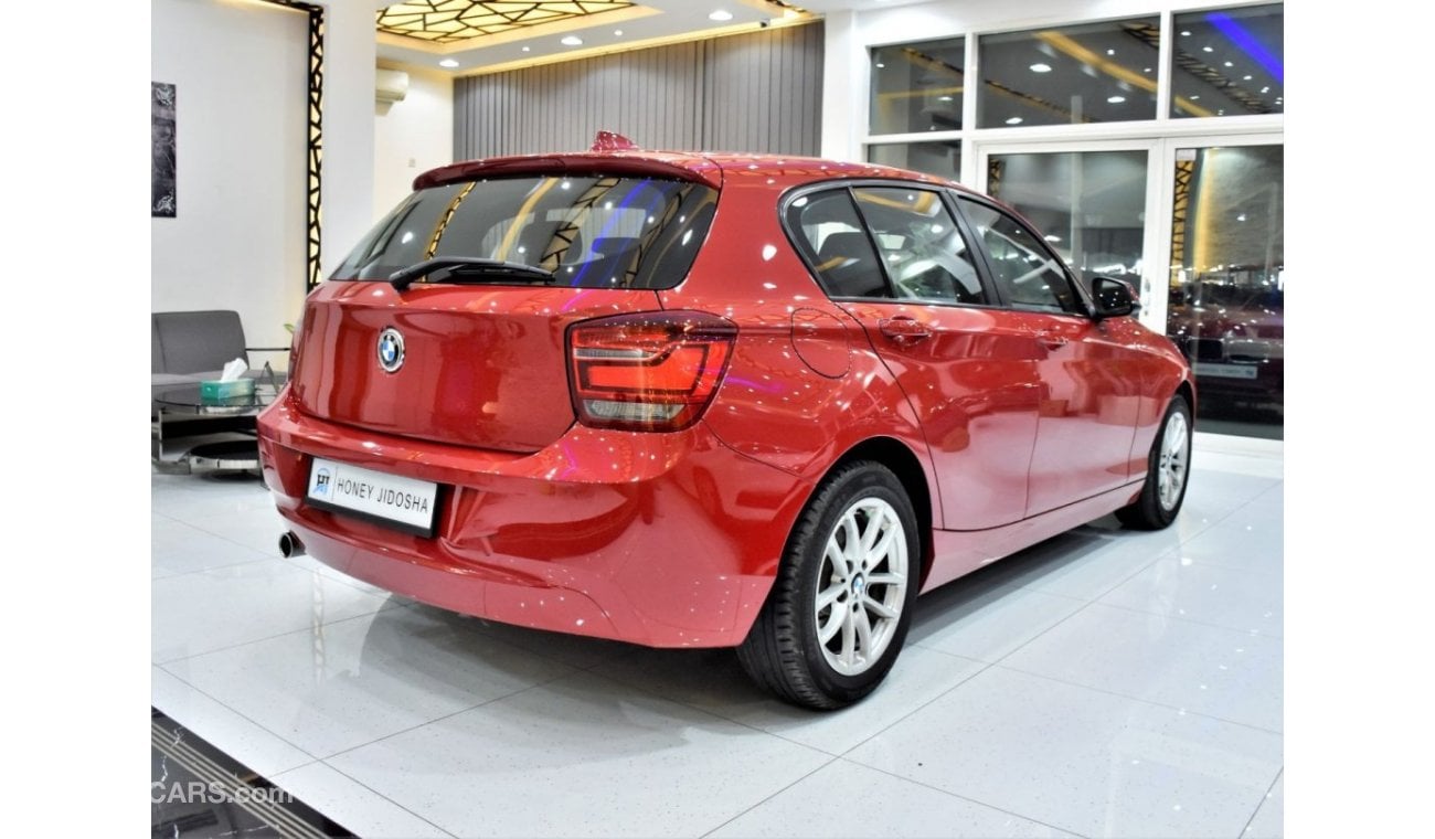 BMW 116i EXCELLENT DEAL for our BMW 116i ( 2013 Model ) in Red Color GCC Specs