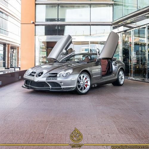Mercedes-Benz SLR 2009 MERCEDES SLR MCLAREN ROADSTER GCC DONE ONLY 12,000km