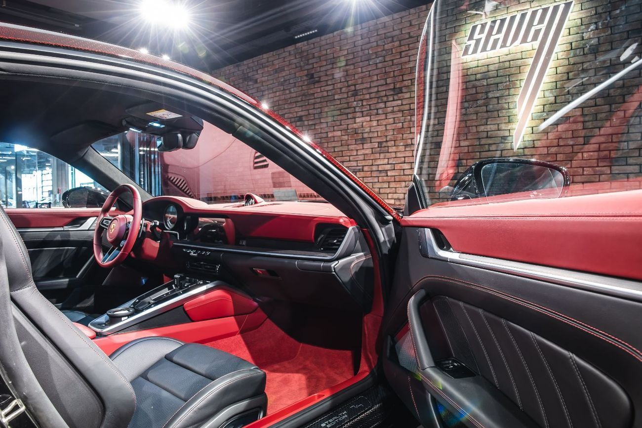 بورش 911 Porsche 911 (992) Turbo S Topcar +Full Carbon body 1of 7