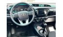 Toyota Hilux GLX MODEL 2022 GLX 2.4L POWER WINDOWS MANUAL TRANSMISSION