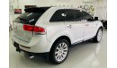 Lincoln MKX GCC .. FSH .. AWD .. Top Range .. Perfect Condition