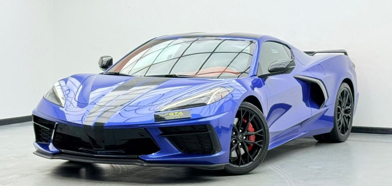 Chevrolet Corvette 2023 Chevrolet Corvette Stingray 3LT, 2027 Chevrolet Warranty + Service Pack, Very Low Km, GCC