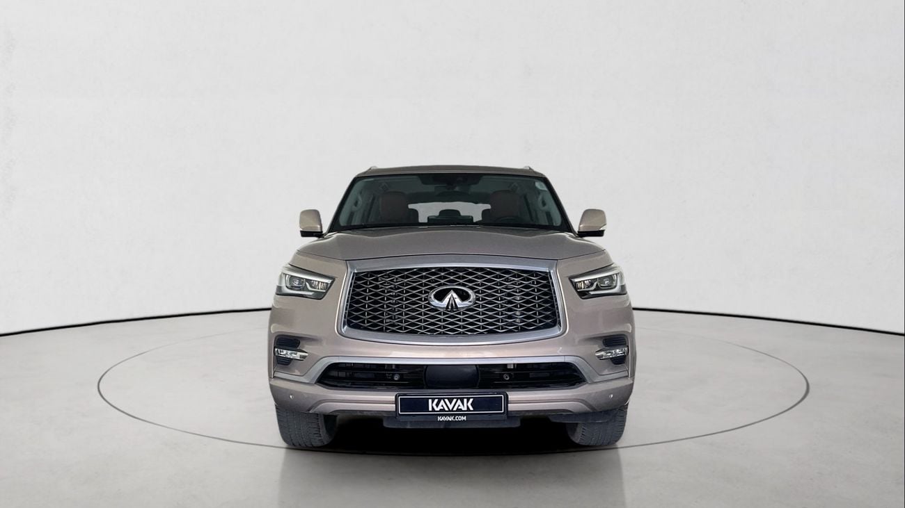 إنفينيتي QX80 5.6 SENSORY AUTO 4WD 8 SEATS | شامل الضمان | 0 ﺪﻔﻋﺓ ﺃﻮﻟﻯ