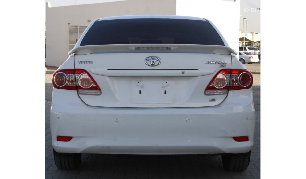 Toyota Corolla Toyota corolla 2011 white 1.6  GCC excellent condition without accidents