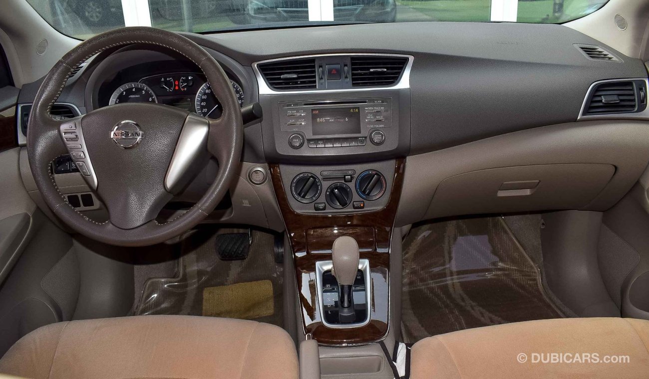 نيسان سنترا Nissan Sentra SL 1.8L 2015 Full Option GCC